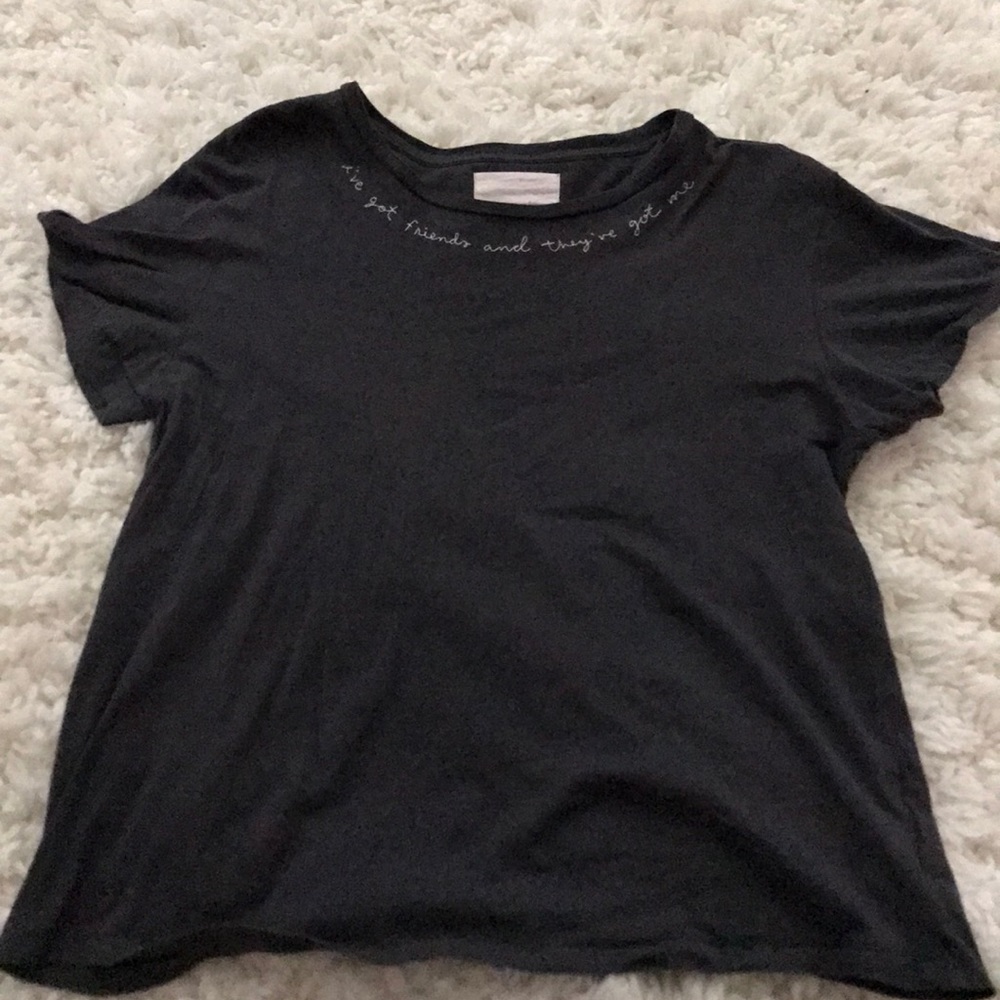 Dark grey shirt